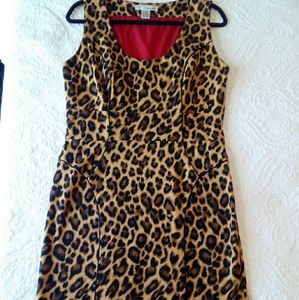 Leopard print dress